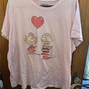 Peanuts Pink Shirt